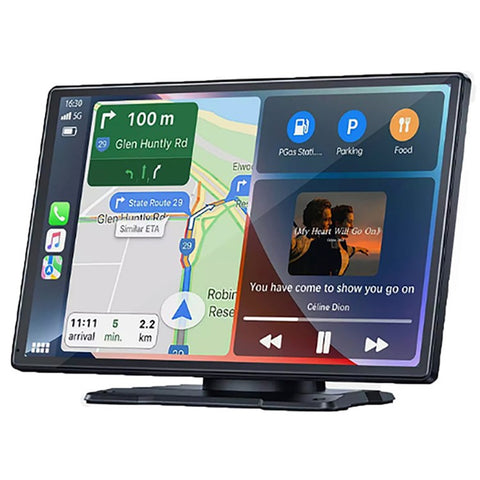W519 9 Inch Wireless CarPlay Android Auto Screen Portable Car Stereo with GPS Navigation / AirPlay / Mirror Link