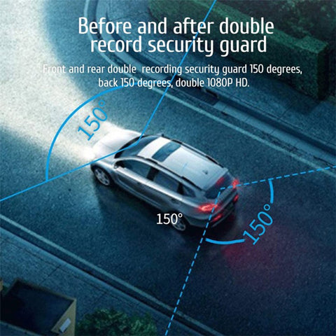 GT400 4 inch IPS HD Screen Car DVR Loop Record GPS Tracking Night Vision Cam Recorder