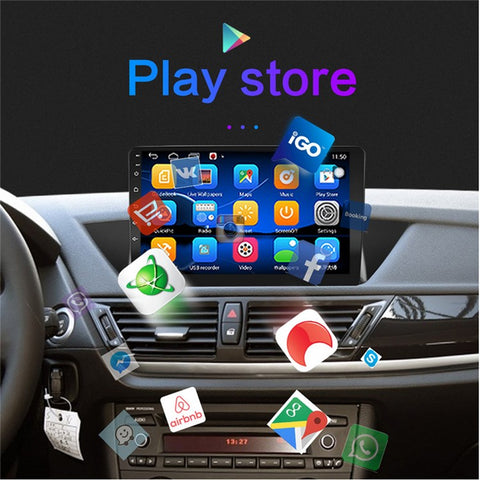 R-910E 10-inch Mirror Link GPS Navigation Android 12 Car Multimedia Player, 2GB+32GB