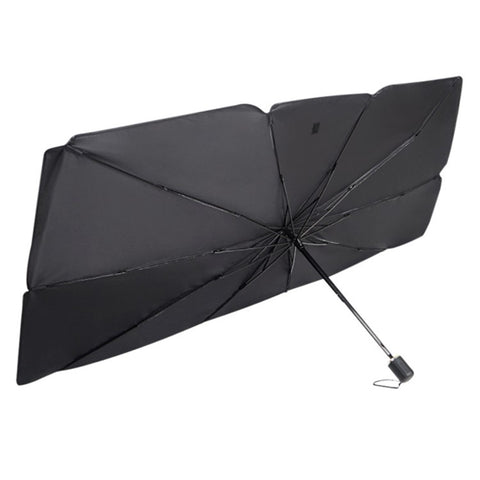 SBT-5024 Foldable 10 Skeletons Windshield Sun Shade UPF 50+ UV Rays Blocking Umbrella for Car Windshield