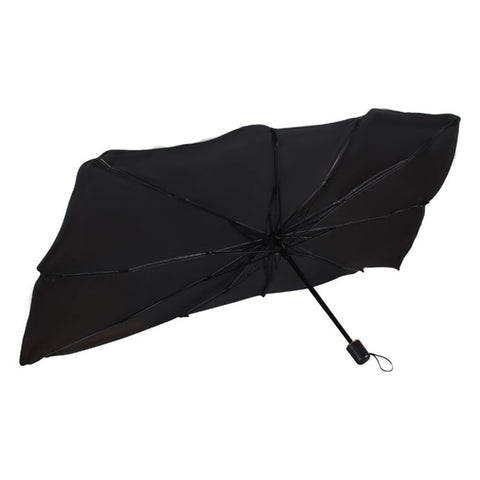 SBT-5024 Foldable 10 Skeletons Windshield Sun Shade UPF 50+ UV Rays Blocking Umbrella for Car Windshield