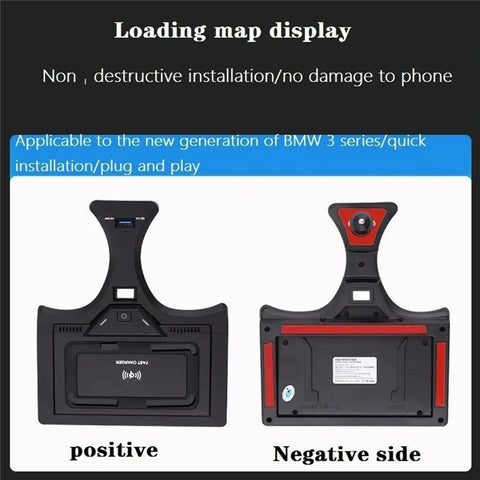 WINAUTO For 3 Series 2020-2021 Car Interior Wireless Charger Center Console Phone Charging Pad