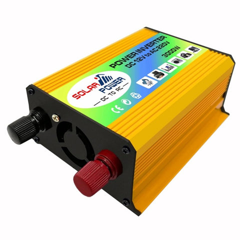 Tang I Generation 12V to 220V 3000W Intelligent Car Power Inverter with Dual USB for Camping, Traveling