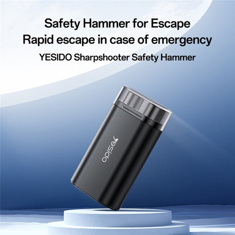 YESIDO C248 Safety Hammer Emergency Escape Tool Car Window Breaker Seatbelt Cutter