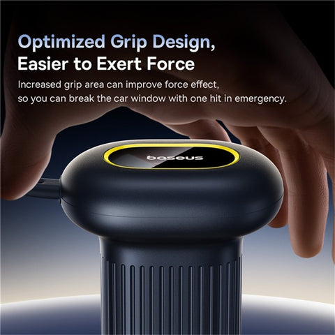 BASEUS Gotrip DT1 Car Double-Headed Safety Hammer Emergency Escape Tool Vehicle Window Breaker