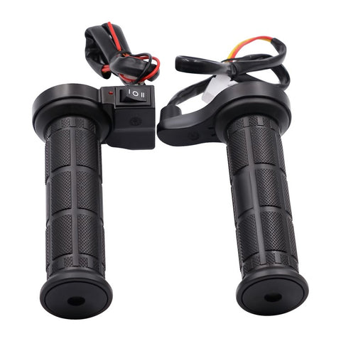 WUPP CS-203A1 1Pair Motorcycle Heated Grips for Winter Universal Electric Heating Handlebar 12V Modified Heating Grips Electric Scooter Handlebar