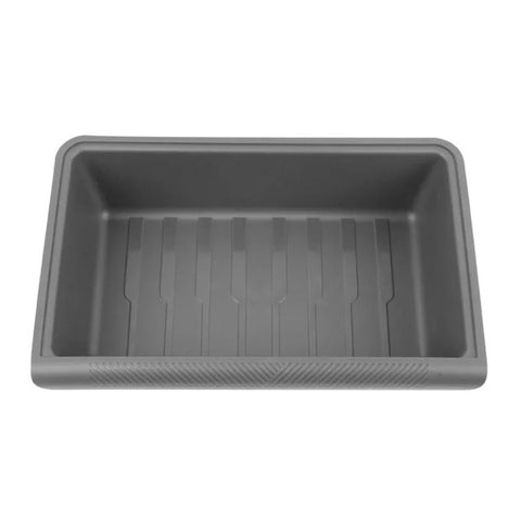 TSL521 For Tesla Model Y Under Seat Drawer TPE Hidden Storage Box, No Lid