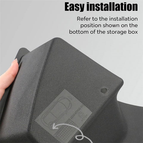 TSL1178 2Pcs For Tesla Model 3 Refresh Version Rear Trunk Side Storage Box