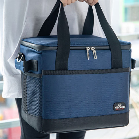 10L Portable Car Picnic Cooler Bag Waterproof Insulation Food Drink Storage Bag