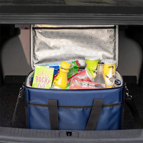 10L Portable Car Picnic Cooler Bag Waterproof Insulation Food Drink Storage Bag