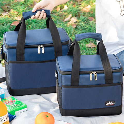 10L Portable Car Picnic Cooler Bag Waterproof Insulation Food Drink Storage Bag