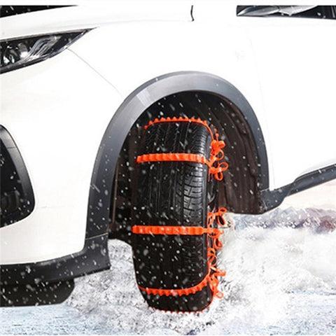 20Pcs Car Winter Tires Snow Chain Outdoor Car Winter Tire Wheels Chains Snow Wheel Tyre Cable Belt