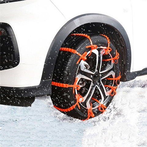 20Pcs Car Winter Tires Snow Chain Outdoor Car Winter Tire Wheels Chains Snow Wheel Tyre Cable Belt