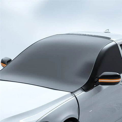 Car Windshield Snow Cover Oxford Cloth Snowproof Frost-proof Sun-proof Cover