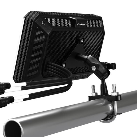 AC200 5.5-inch Screen Motorbike Camcorder DVR Carplay Tire Pressure Monitor Motorcycle Video Recorder