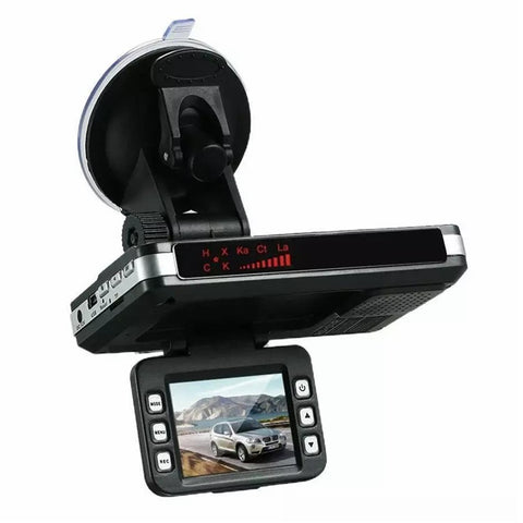 2 In 1 Night Vision Car DVR Speed Camera Alert Dash Cam Radar Detector ( Russian Version )