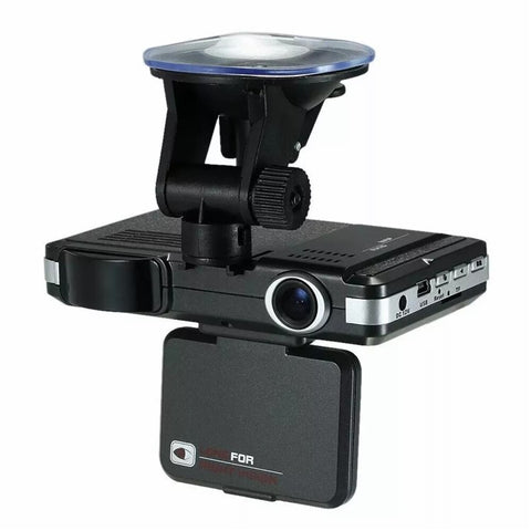2 In 1 Night Vision Car DVR Speed Camera Alert Dash Cam Radar Detector ( Russian Version )