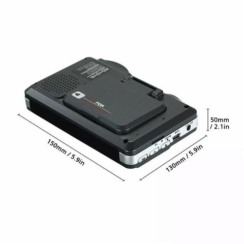 2 In 1 Night Vision Car DVR Speed Camera Alert Dash Cam Radar Detector ( Russian Version )