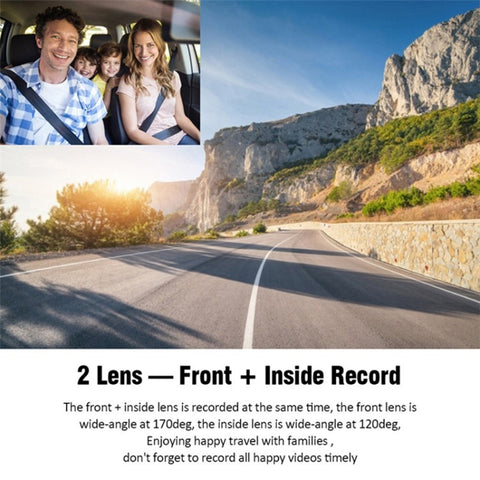 F10 3.0 Inch HD 1080P Car Dash Cam Data Recorder Wide Angle Night Vision G-sensor Parking Monitor