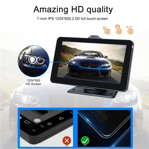 P703S 7'' Wireless Car Player Driving Recorder GPS Navigation Multimedia Player Car Stereo