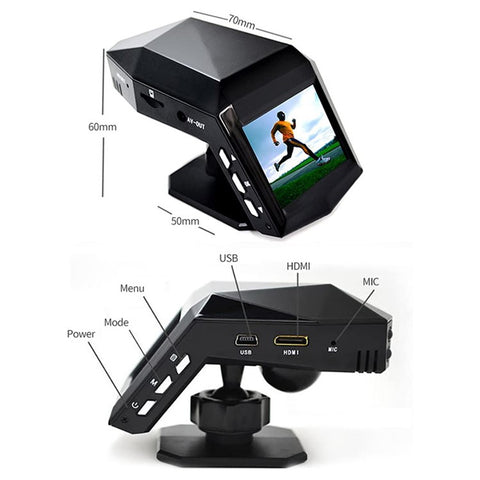 X4 Car Center Control Camera Aromatherapy Diffuser Dashcam Support 32G TF Card Storage