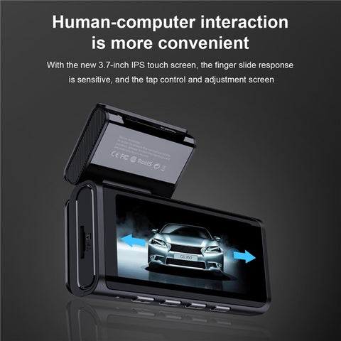 X11 1080P HD Night Vision WiFi Mobile Dash Camera with Dual Shots