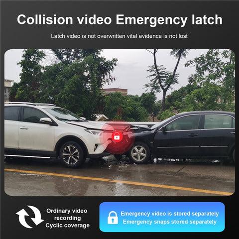 X11 1080P HD Night Vision WiFi Mobile Dash Camera with Dual Shots