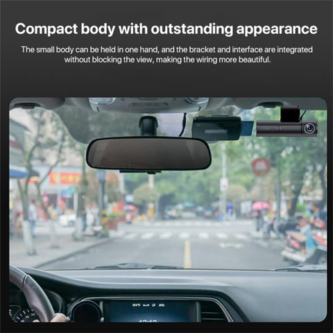 U02 Front and Rear Dual Lens Night Vision Car Dash Cam WiFi Car Video Recorder (No Memory Card)