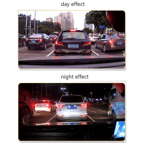 X7 5-inch Screen HD Night Vision Car Dash Cam Dual-Recording Dash Cam (No Memory Card)