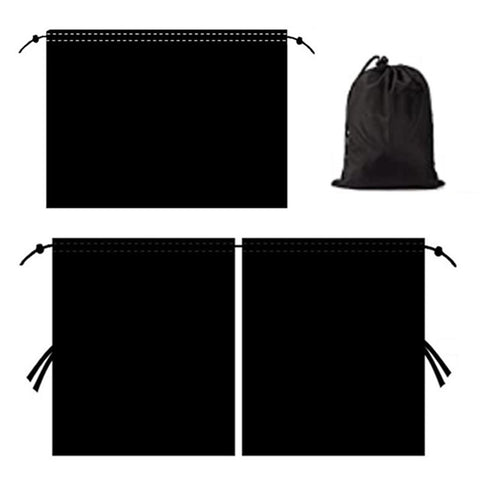 Double Layer 190T Pongee Car Partition Curtain Privacy Protection Divider Curtain with 2 Rear Window Curtains