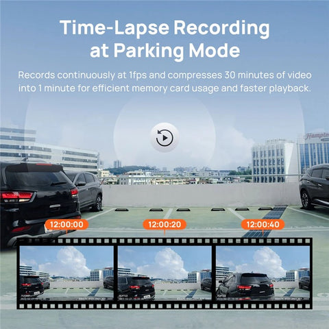 70 MAI A800S Dash Cam Car DVR 4K UHD Cinema Support Rear Cam