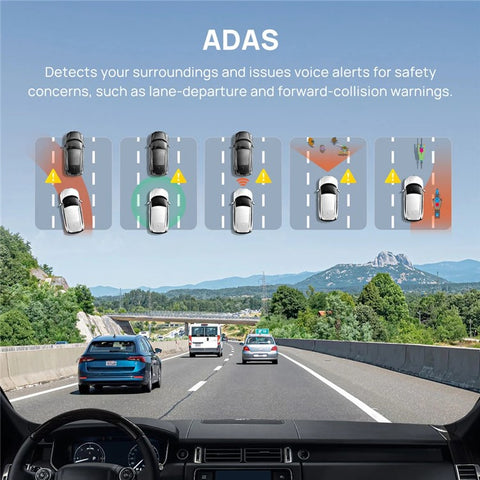 70 MAI A800S Dash Cam Car DVR 4K UHD Cinema Support Rear Cam