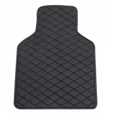 4Pcs / Set Car Front+Rear Floor Mat Anti-slip Waterproof Leather Vehicle Interior Floor Mat