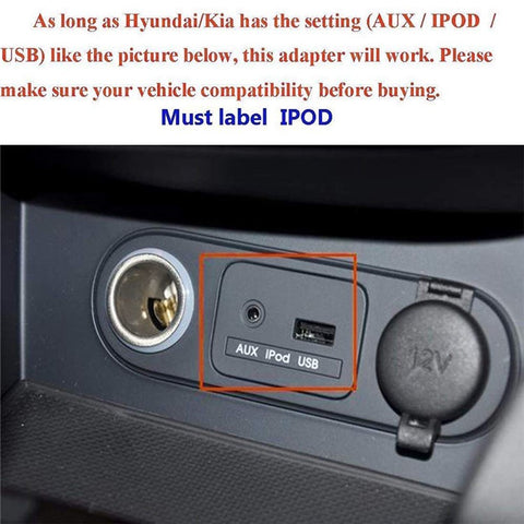 CHELINK For Hyundai / Kia Wireless Music Bluetooth-compatible Receiver Car Stereo 3.5mm Aux USB Adapter
