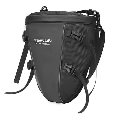 RZAHUAHU 13L Waterproof Motorcycle Rear Seat Bag Large Capacity Hard Shell Multifunctional Motorbike Tail Bag