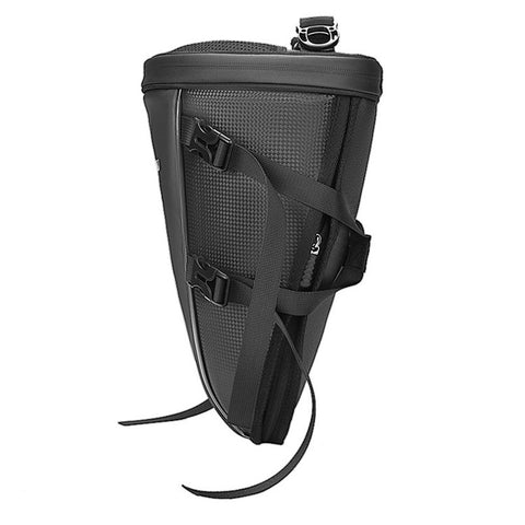 RZAHUAHU 13L Waterproof Motorcycle Rear Seat Bag Large Capacity Hard Shell Multifunctional Motorbike Tail Bag