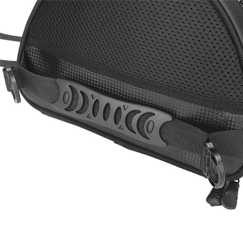 RZAHUAHU 13L Waterproof Motorcycle Rear Seat Bag Large Capacity Hard Shell Multifunctional Motorbike Tail Bag