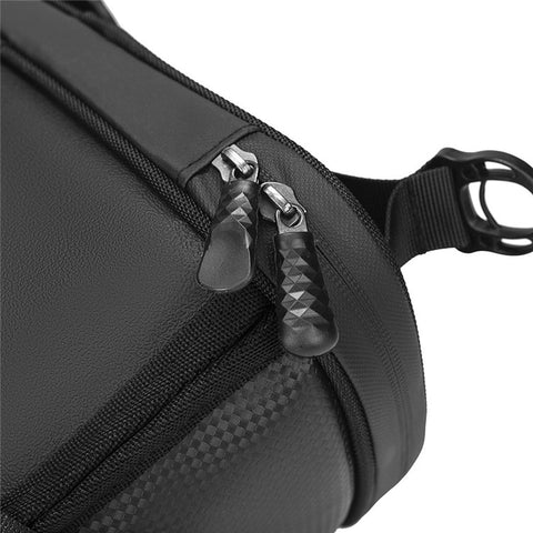 RZAHUAHU 13L Waterproof Motorcycle Rear Seat Bag Large Capacity Hard Shell Multifunctional Motorbike Tail Bag