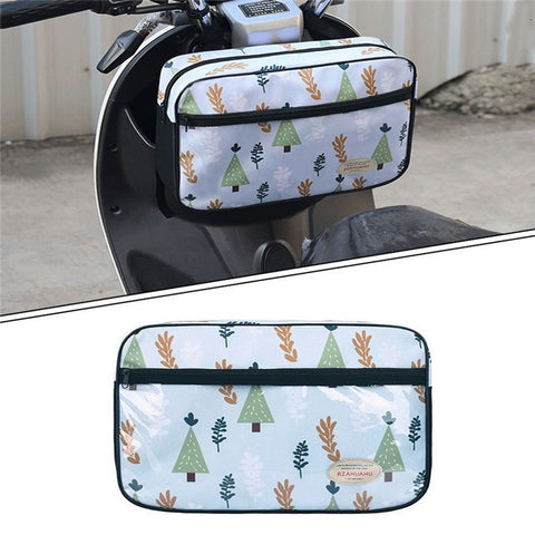 RZAHUAHU 5L Motorcycle Electric Bike Scooter Handlebar Storage Bag Bicycle Hanging Bag