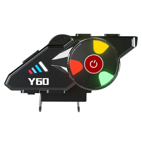 Y60 Motorcycle Bluetooth-compatible Headset Waterproof Helmet Speakers Noise Cancellation / FM Radio