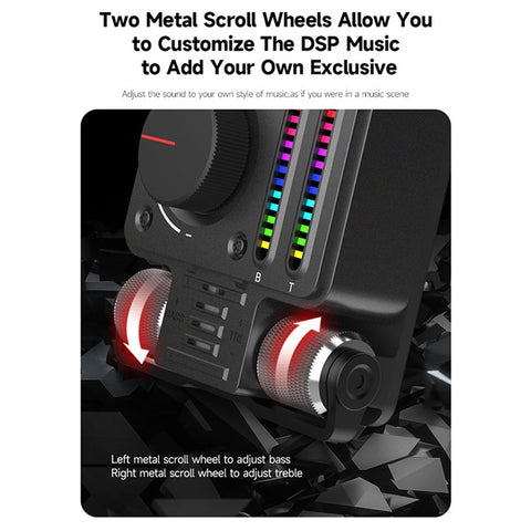 MT01 Ambient Light Car Bluetooth-compatible Adapter FM Transmitter MP3 Music Player Type-C + USB Car Charger