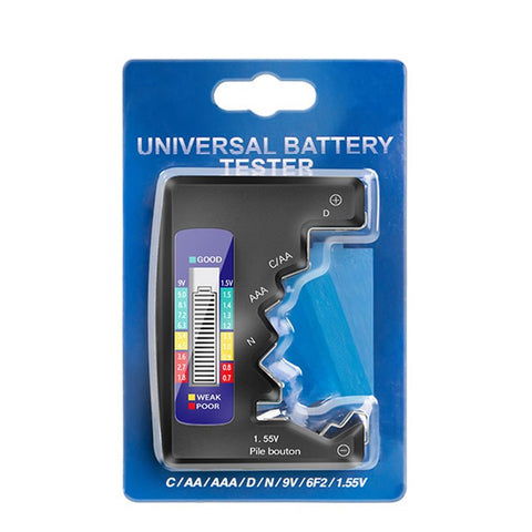 ANENG Universal Battery Detector Tester Checker for C/AA/AAA/D/N/9V/6F22/1.55V Button Battery