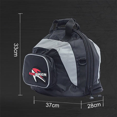RIDING TRIBE G-XZ-009 Waterproof Motorcycle Helmet Bag Motocross Gear Large Capacity Tail Bag Travel Luggage