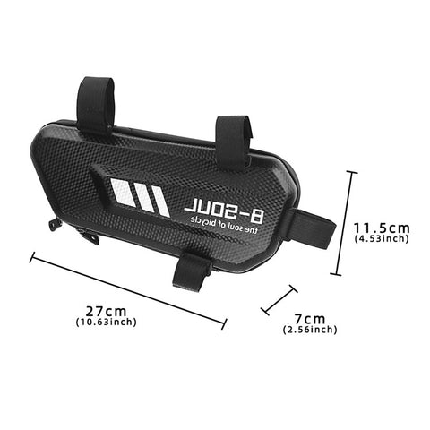 B-SOUL 2L for Motorcycle Electric Vehicle Waterproof Side Bag Repair Tools Storage Hard Shell Bag, Right Side