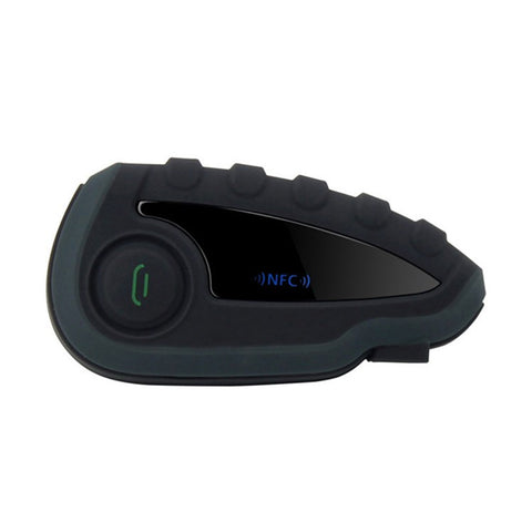 VNETPHONE V8 Motorcycle Helmet Intercom Bluetooth-compatible Headset Remote Control 1200M Wireless Distance Supporting Five People Live Chat