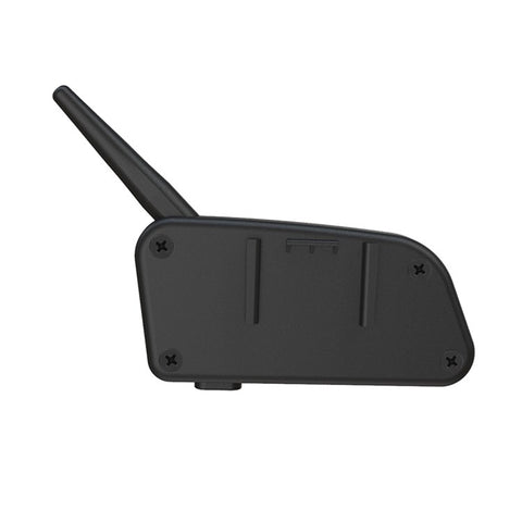 TELEHEER V6 Plus Motorcycle Helmet Bluetooth-compatible Walkie-Talkie with Headset Waterproof BT Wireless Walkie-Talkie Support 1500m Distance