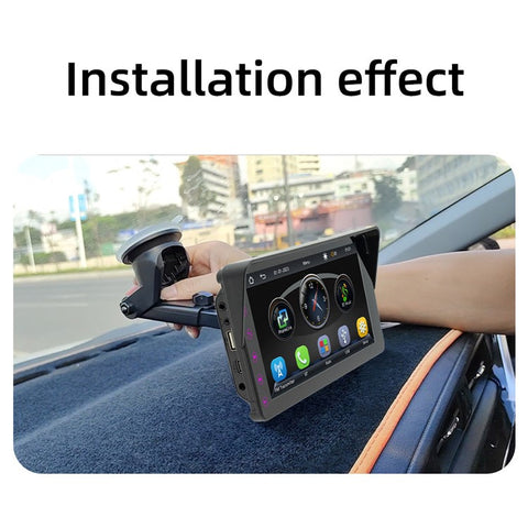B5311 7-inch Screen Car Bluetooth-compatible MP5 Player Wireless CarPlay Reverse Image Display FM Radio Video Player