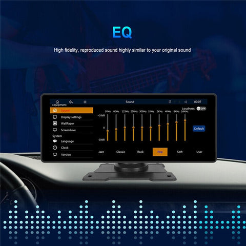 W510-2 6.86-inch HD Display Portable Car Player with AHD Camera Car Reversing Camera Monitor Support Bluetooth, FM