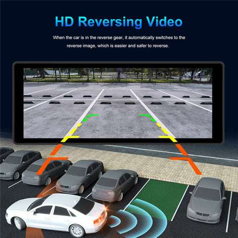 W510-2 6.86-inch HD Display Portable Car Player with AHD Camera Car Reversing Camera Monitor Support Bluetooth, FM