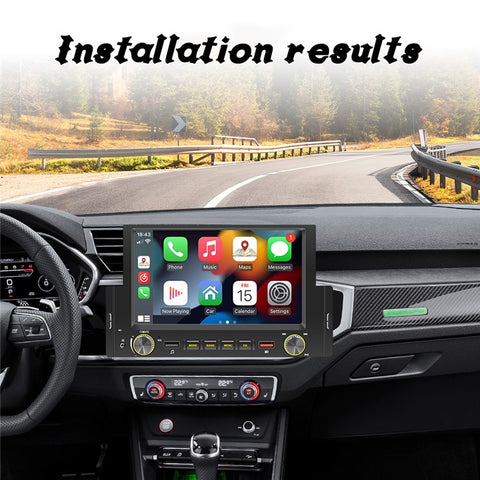 F170C 6-inch Car Play Bluetooth-compatible Car MP5 Player with Dual USB Car FM Radio